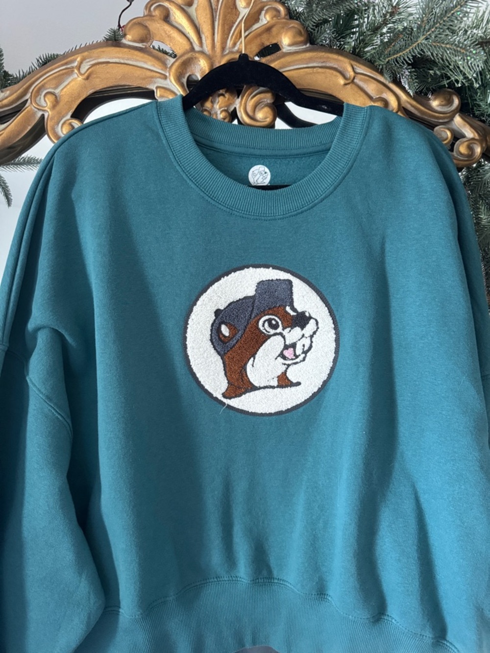 Teal Buccee’s Crewneck Sweatshirt